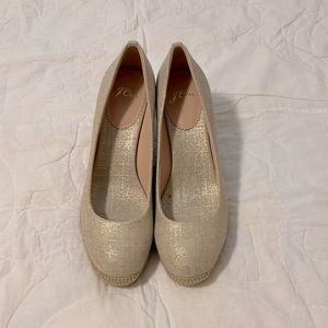 J Crew Espadrilles Wedges. Size 7.5